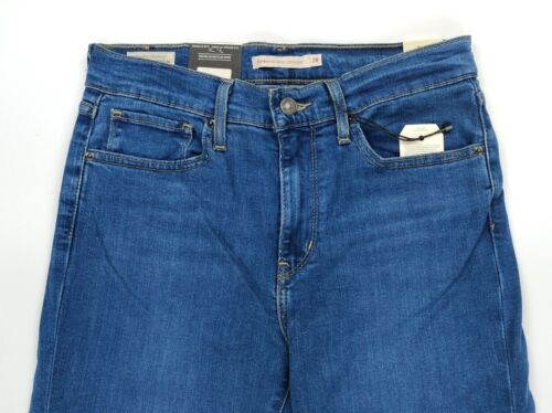 Levi's 724 Jeansy Spodnie damskie High Rise Slim Fit Straight Leg hipersoft shaping - Zdjęcie 2 z 6
