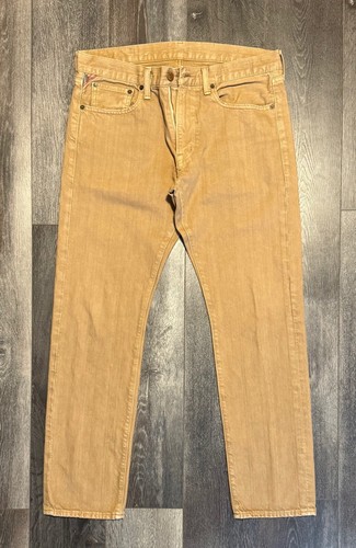 Denim & Supply Ralph Lauren Slim Jeans 32 x 30 Khaki Tan DSRL