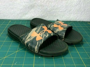 under armour camo slides youth