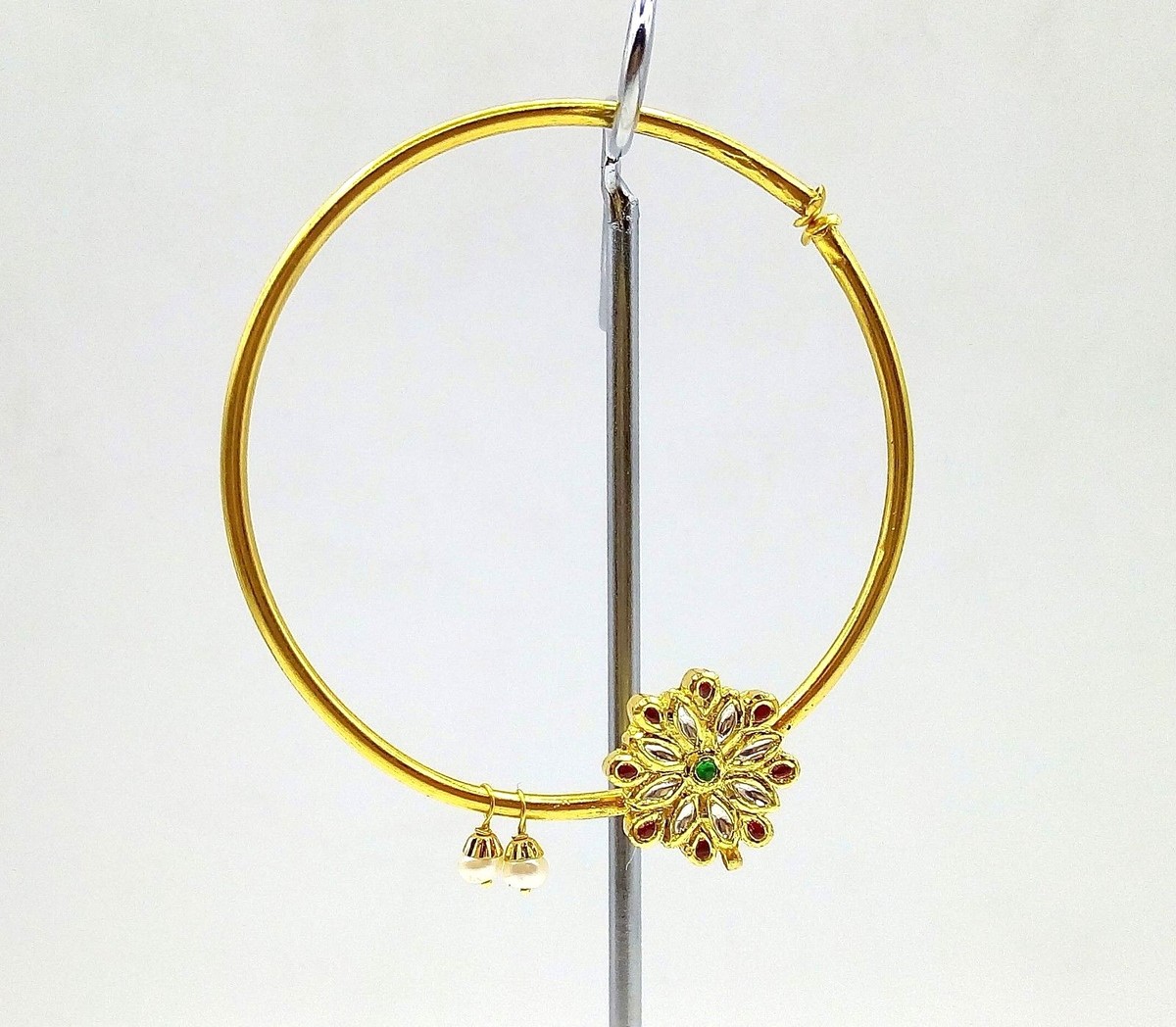 Jodha Akbar Fendi Nath TRADITIONAL RAJASTHANI 20K GOLD NOSE RING