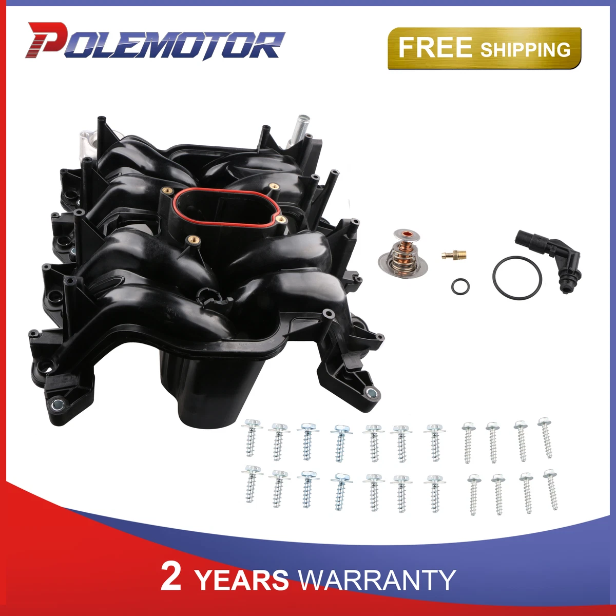 Colector De Admisión Superior Para Ford Expedition, F150, F250, F350 Super Duty V8 5.4L – Polemotor