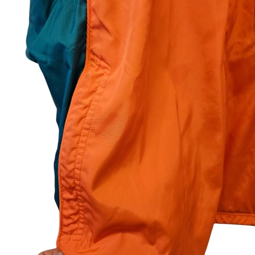 Miami Dolphins Football Jacket Mens 2XL Orange Reebok Windbreaker On Field NFL - Picture 12 of 22