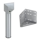 SO-TECH Eckverbinder Bettrahmenwinkel Bettbeschlag Winkel Stützfuß Möbelfuß