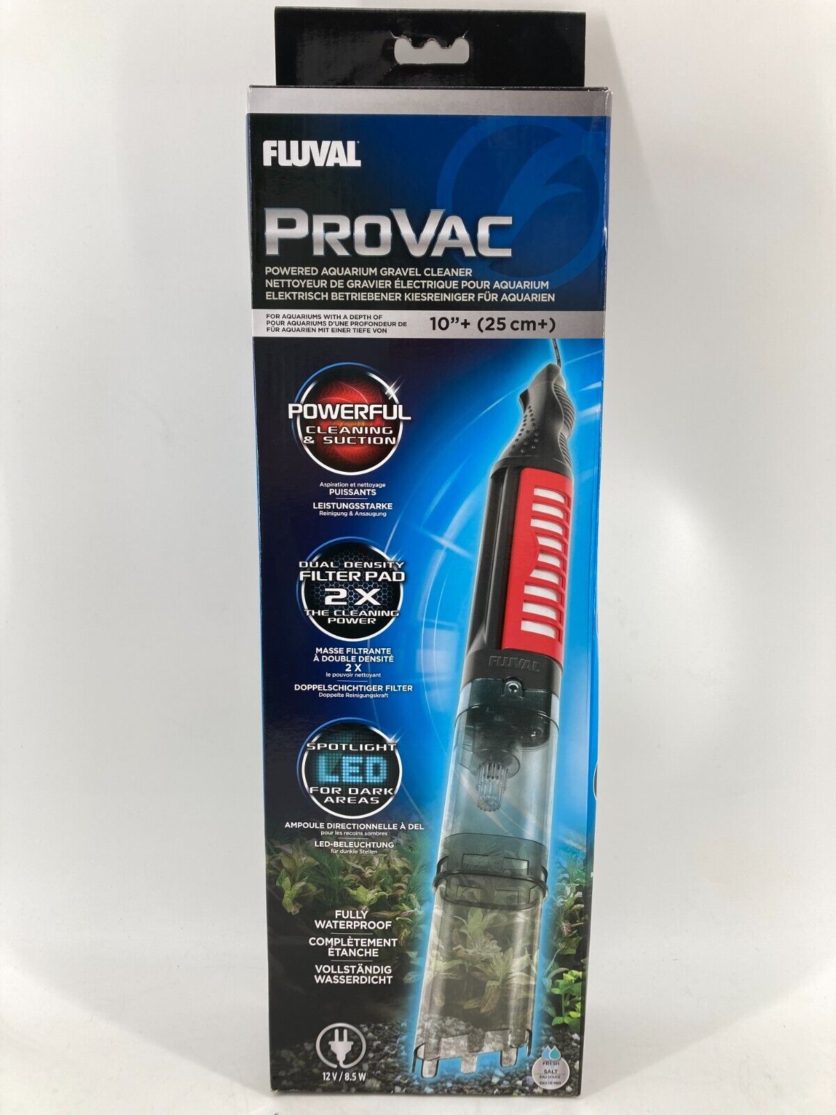 Fluval PROVAC 12V Corded Powered Aquarium Gravel Cleaner 15561110778 eBay