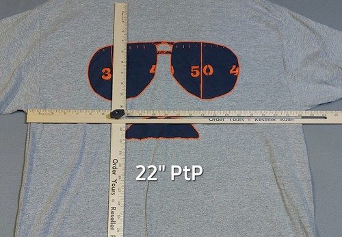 Chicago Bears Shirt Mens XLarge Coach Mike Ditka Sunglasses Legend NFL Football - Picture 4 of 8