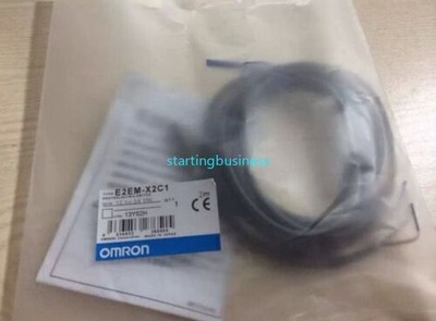 1PCS NEW FOR OMRON Proximity switch sensor E2EM-X2C1 2M 12-24VDC