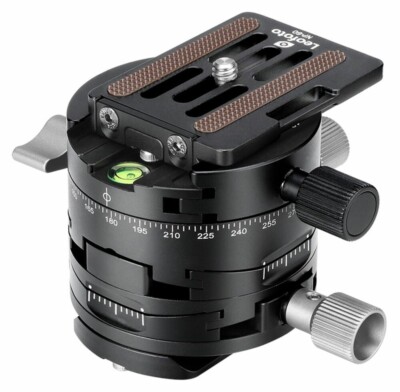 Leofoto G2 Getriebe Panoramaplatte mit NP-60 Stativplatte  -  Kugelkopf