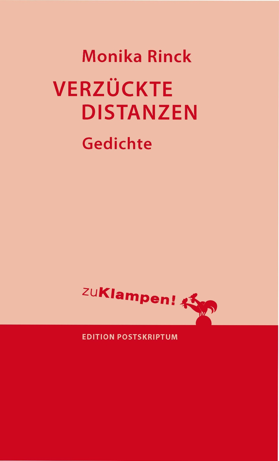 Thumbnail - Verzückte Distanzen | Monika Rinck | Taschenbuch | 48 S. | Deutsch |