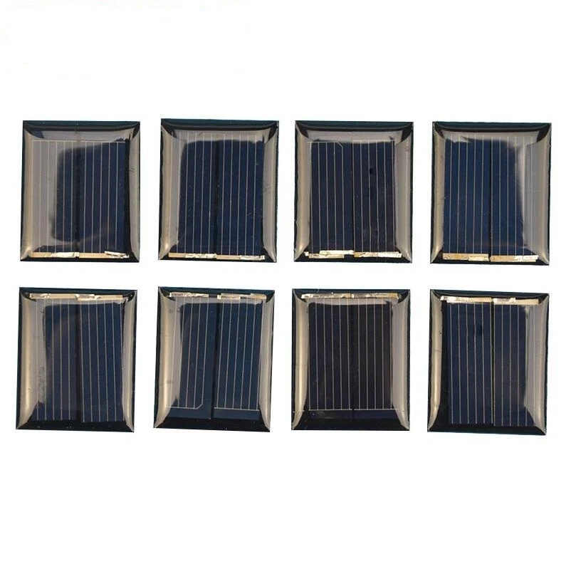 50 Stück 1 V 85 mA Mini kleine Poly Solarzelle Solarpanel für Spielzeug zum Selbermachen 30 * 25 mm - Bild 2 von 4