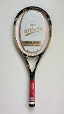 New Old Stock Wilson Juice 100s Limited Edition Gold 4 1/4 Grip Tennis Racquet