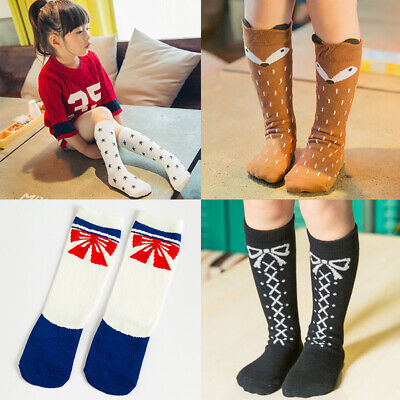 Children/Baby/GirlS Toddler Warm Socks Soft Cotton Knee High Hosiery Tights