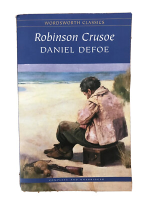 Robinson Crusoe by Daniel Defoe Wordsworth Classics (Paperback, 1995) New