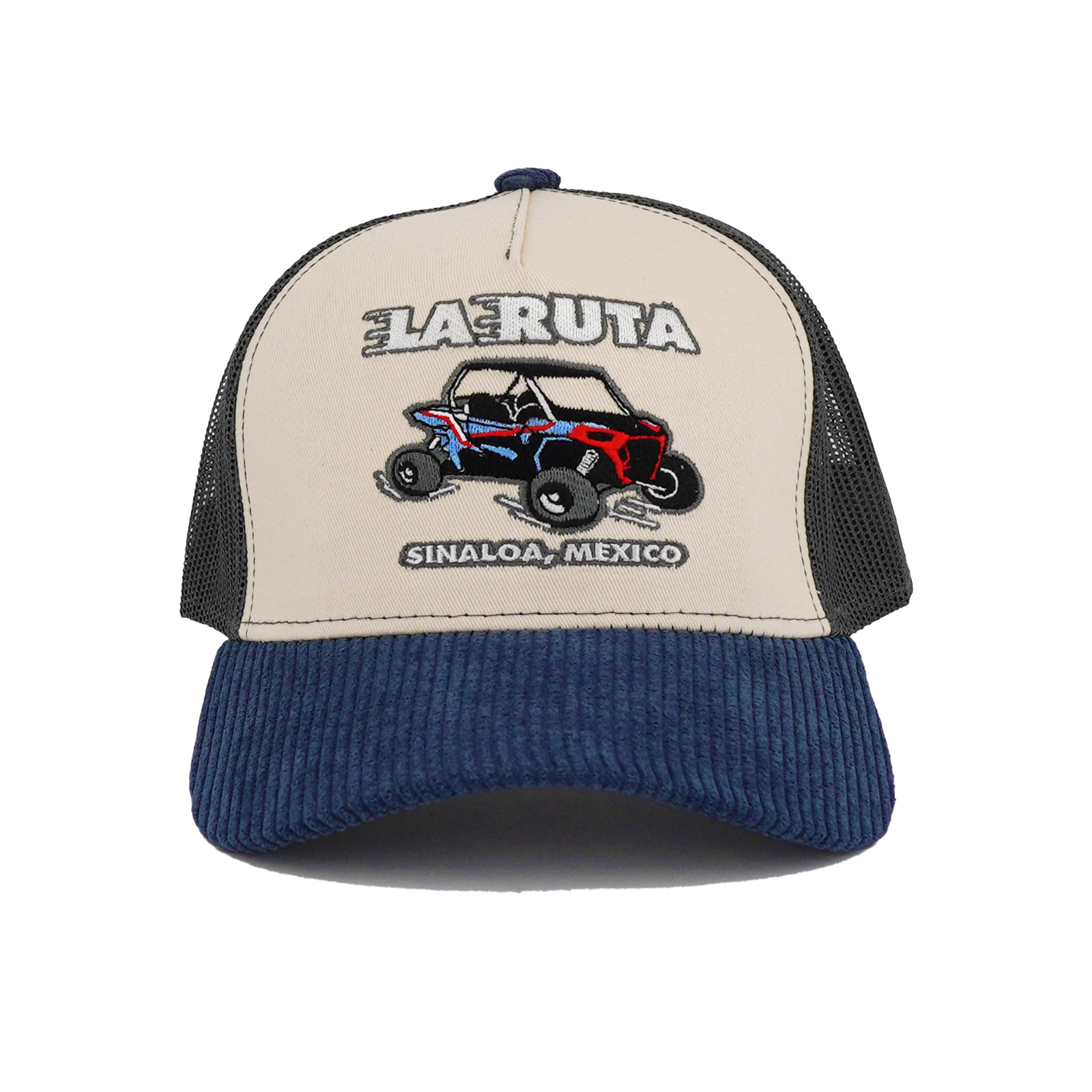 Sombrero de camionero GCBalaclava ""la ruta"" con máscara de pasamontañas negra esquí ligero