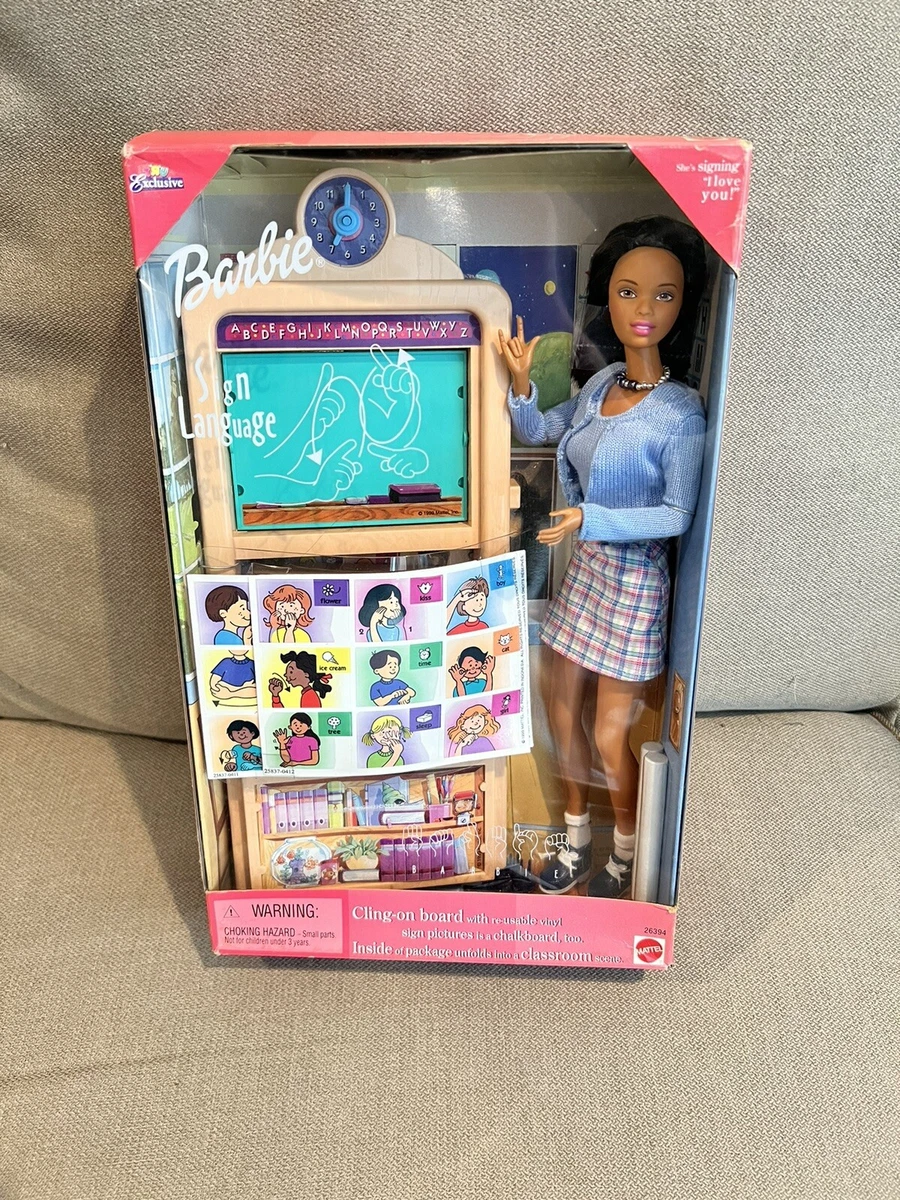 Sign language barbie best sale ebay
