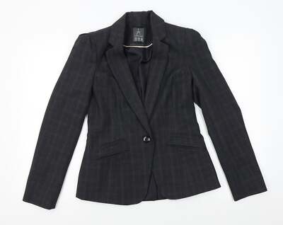 Atmosphere Damen Blazer grau Polyestermischung Größe 10