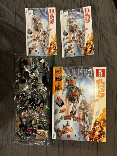 Lego Star Wars Solo Cloud-Rider Swoop Bikes (75215) 100% Complete