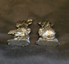 Pair of Vintage Mickey Mouse/Minnie Mouse Lead Metal Figures from 1930's — photo 3