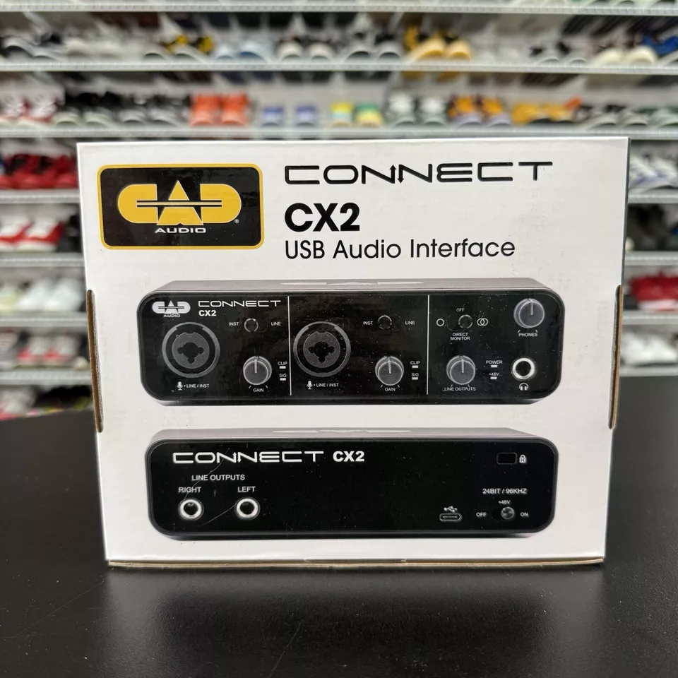 CAD Audio CX2 Connect II 24-Bit/96Khz USB Audio Interface ￼ - Image 3 of 4