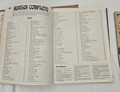 Chitarra vocale rara vintage completa Beatles Easy Piano Easy Organ 146 canzoni - Leggi - Foto 4 di 12