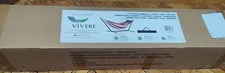 VIVERE Cotton Hammock with Stand, Bag and Pillow 