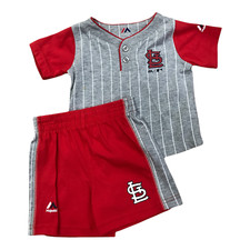 St. Louis Cardinals Children's Batting Practice 2 Pc. Short Set