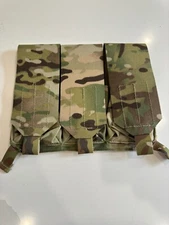 LBT-2878A Triple 5.56 Hook & Loop Mag Pouch Multicam Placard London Bridge