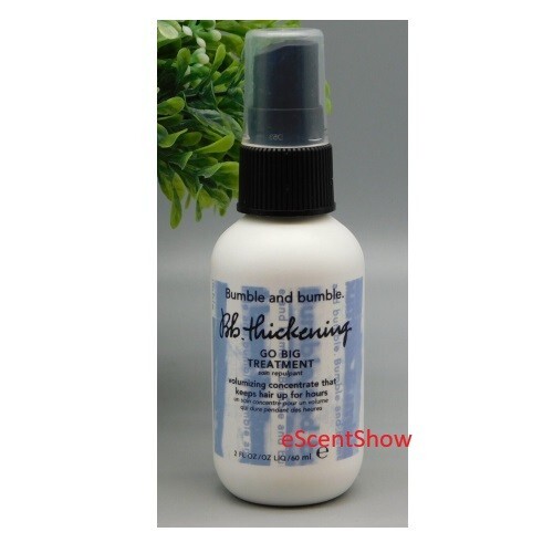 BUMBLE AND BB THICKENING GO BIG TREATMENT VOLUMIZING CONCENTRATE 2 OZ ...