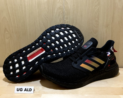 Adidas Ultraboost 20 CNY 2021 Black/Gold Sneakers Size Men's 8.5 GZ8988