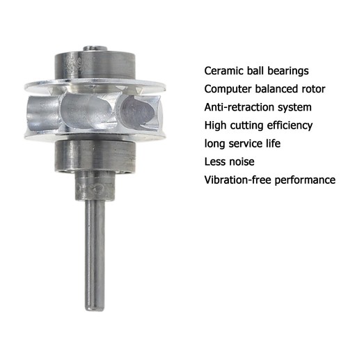 Turbina de mano de fibra óptica dental de alta velocidad BEING para acoplamiento NSK Phatelus - Imagen 10 de 17