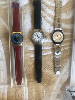 Lotto Orologi SWATCH da collezione confezione originale unisex, 23 pezzi |  eBay