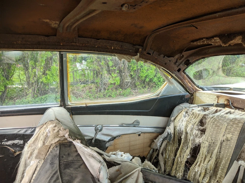 Juego de asientos delanteros y traseros Ford 1957 1958 57 58 4 puertas sedán rural Fairlane Foto 4 de 4