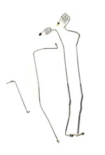  Stainless steel front brake line kit. Master cylinder to front wheels. 