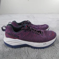 HOKA ONE ONE Mach Running Shoes Womens Size 7.5 Purple Blue Cushioned 1019280