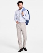 Michael Kors Mens Classic fit Dress Pants 33 / 30 Brown Solid