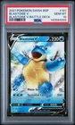 2021 Pokemon Battle Deck Promo Card SWSH101 Blastoise V Graded PSA 10
