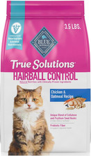True Solutions Hairball Control Adult Dry Cat Food, Made in the USA with Natural