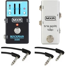 MXR Rockman X100 Preamp and Split + Tap Pedals