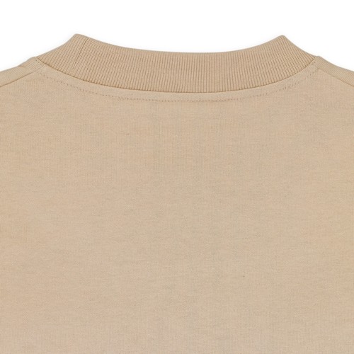 NWT JIL SANDER SS LOGO CHEST PRINT DARK SAND T-SHIRT SIZE L $490 - Picture 4 of 6