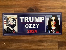 TRUMP 2020 STICKER ANTI DEMOCRAT OZZY MAGA DEPLORABLE FLAG DECAL BUMPER GUN
