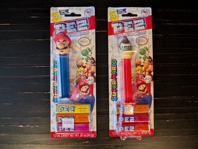 Mario and Donkey Kong PEZ Candy Dispenser Set - New / Sealed - Nintendo (2017)