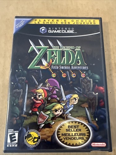 Nintendo GameCube The Legend Of Zelda Four Swords Adventures CIB Player’s Choice - Bild 2 von 20