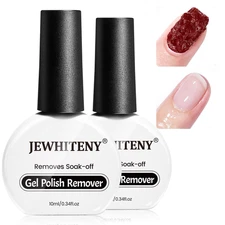 10ML Gel Nail Polish Remover 2Pcs Professional Gel Remover for Nails 3-5 Minutes