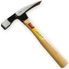 IVY Classic 15668 16 oz. Brick Hammer with Hickory Wood Handle 16 oz.