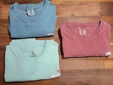 LOT of 3 Sea Dog T Shirt Mens 3XL Red Green Pirate Dalmatian Babe Life Dog Years