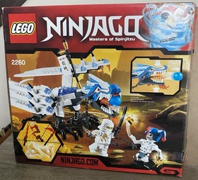 Lego Ninjago Ice Dragon Attack 2260 Zane Box 100% Complete Pilot Season 2011