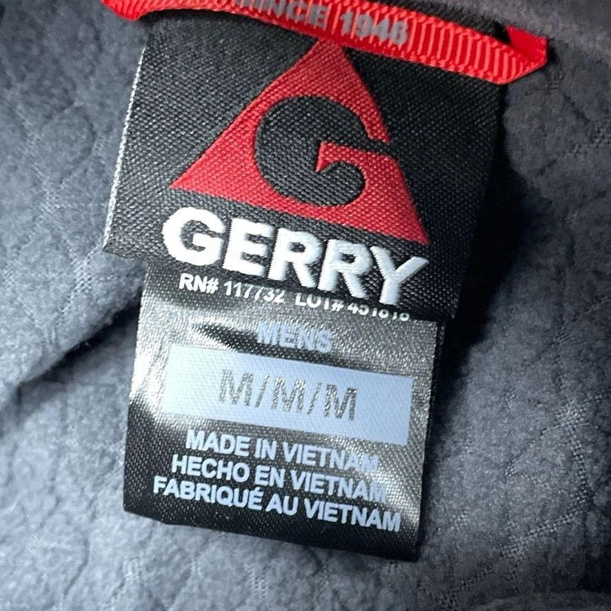 Gerry Mens Softshell Hooded Jacket Navy Medium Windproof Water-Resistant a0909 - Image 4 of 4