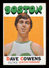 1971 Topps NBA Basketball #47 Dave Cowens HOF Rookie Card EX Boston Celtics RC. rookie card picture