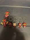 Deadpool Funko POP! Keychain Lot Loose