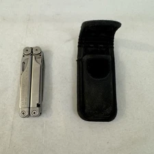 Leatherman Super Tool Multi Tool Stainless Steel USA Made with Nylon Sheath 