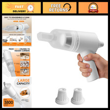 Cordless Handheld Vacuum for Pet Hair - Portable Mini Vacuum, USB-C Rechargeable
